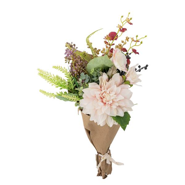 Kunstblumenstrauß Splendor - Polyethylen - Rosa