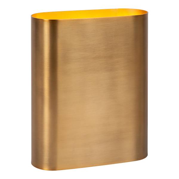 Wandleuchte Ovalis - Eisen - Gold