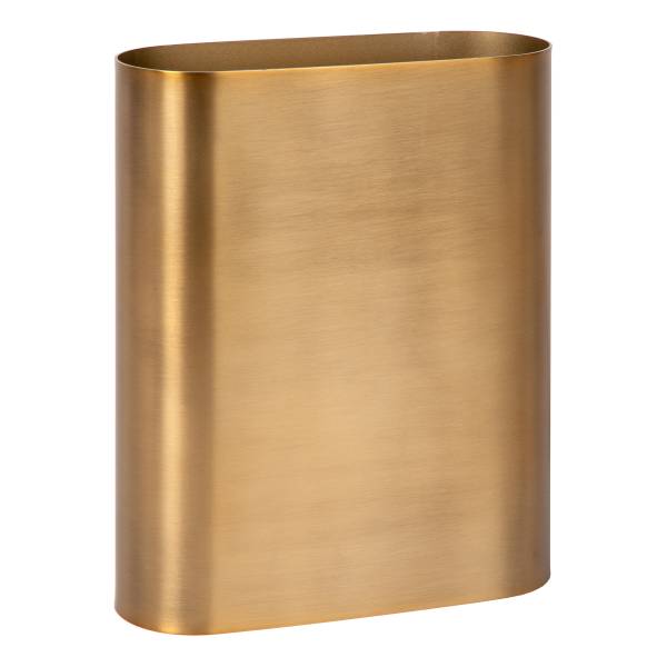 Wandleuchte Ovalis - Eisen - Gold