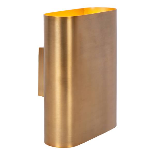 Wandleuchte Ovalis - Eisen - Gold