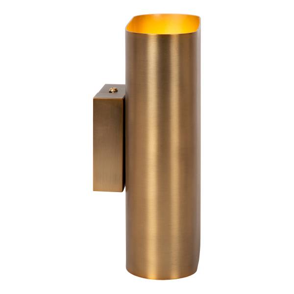 Wandleuchte Ovalis - Eisen - Gold