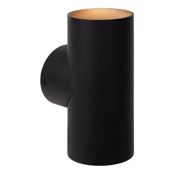 Wandleuchte Bondi - Aluminium - Schwarz