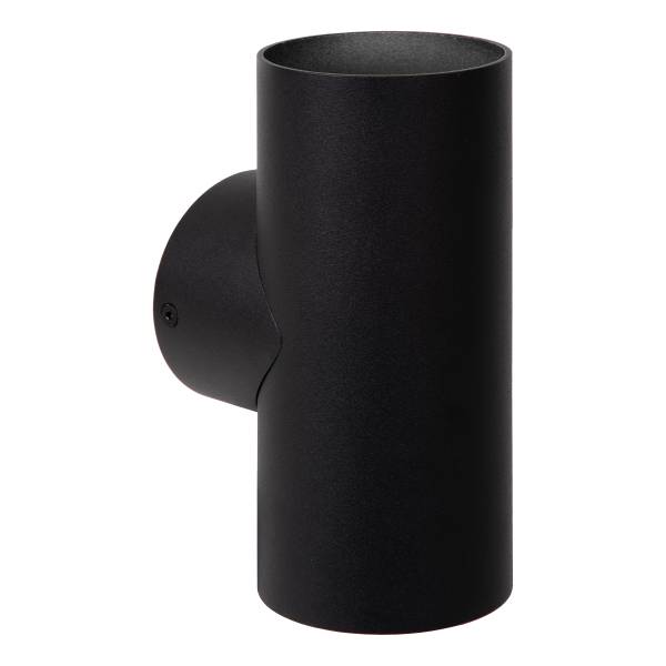 Wandleuchte Bondi - Aluminium - Schwarz