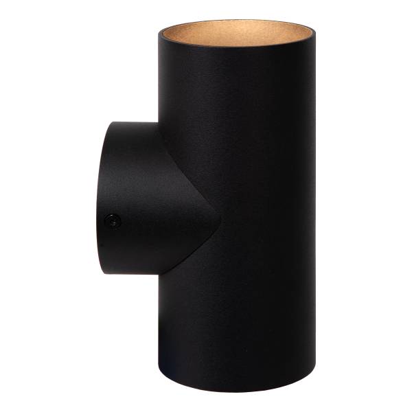 Wandleuchte Bondi - Aluminium - Schwarz