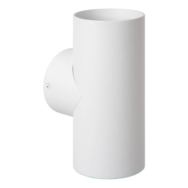 Wandleuchte Bondi - Aluminium - Weiß