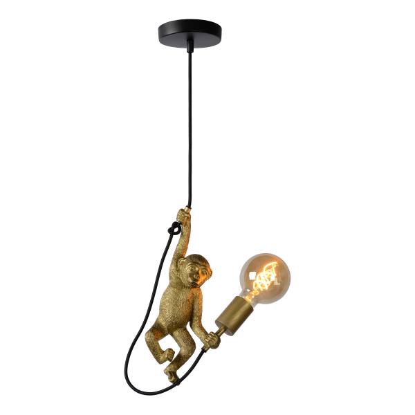 Pendelleuchte Chimp - Polypropylen - Schwarz