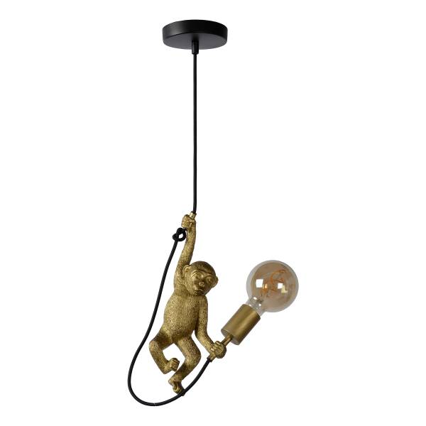 Pendelleuchte Chimp - Polypropylen - Schwarz