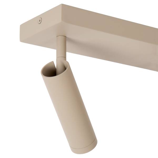 Deckenleuchte Grado Typ A - Aluminium - Beige - Flammenanzahl: 2
