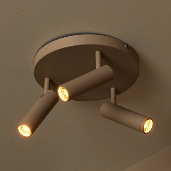 Deckenleuchte Grado Typ B - Aluminium - Beige