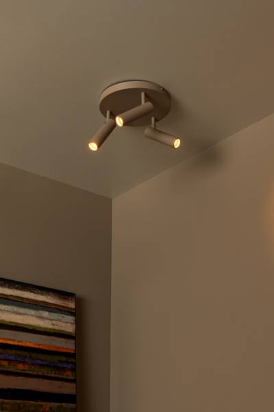 Deckenleuchte Grado Typ B - Aluminium - Beige