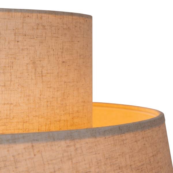 Pendelleuchte Tribute Typ B - Polyester - Beige - Flammenanzahl: 1