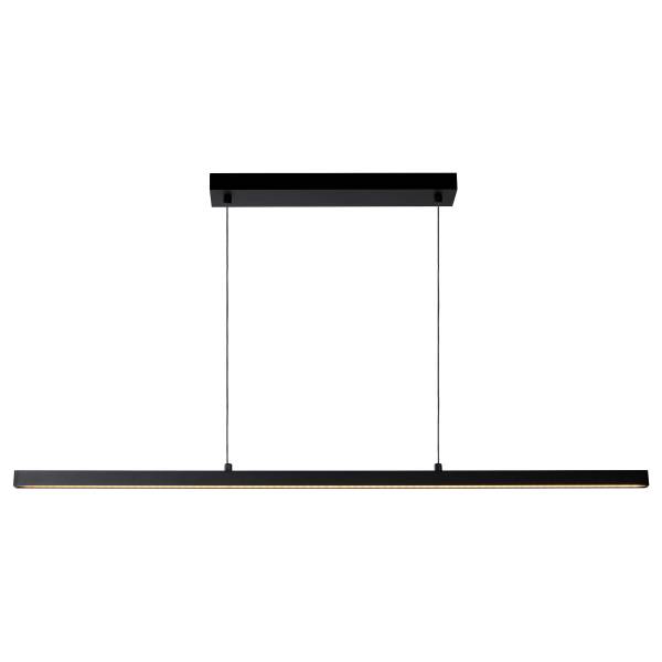Pendelleuchte Sigma - Eisen - Schwarz - Tiefe: 148 cm