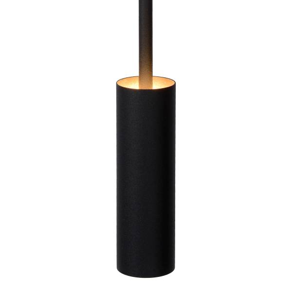 Pendelleuchte Tubule Typ B - Aluminium - Schwarz