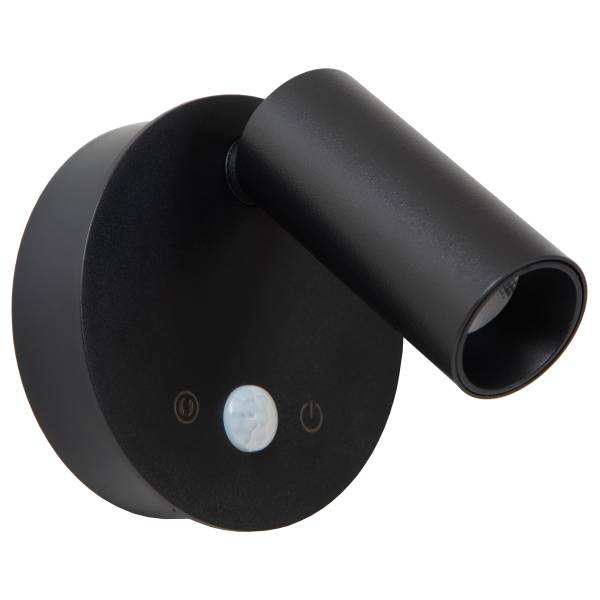 Wandlleuchte Toni Typ B - Aluminium - Schwarz