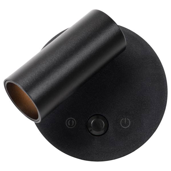 Wandlleuchte Toni Typ B - Aluminium - Schwarz