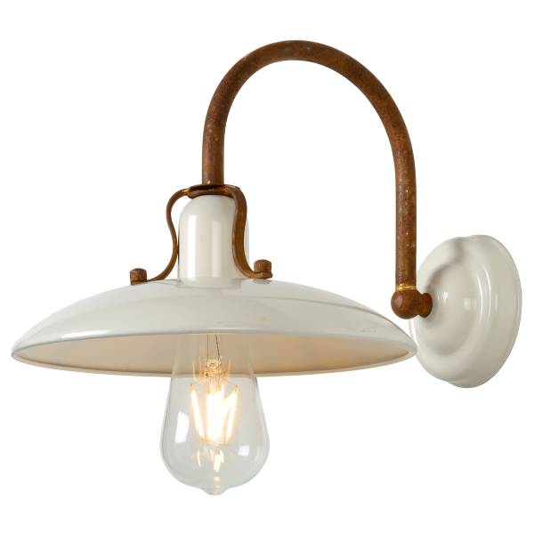 Wandleuchte Römer - Eisen - Beige