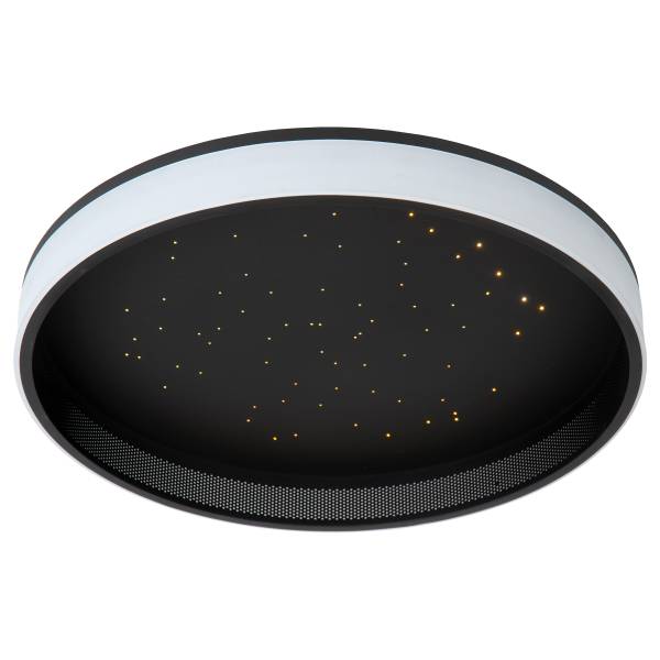 LED Deckenleuchte Estreja - Stahl - Schwarz