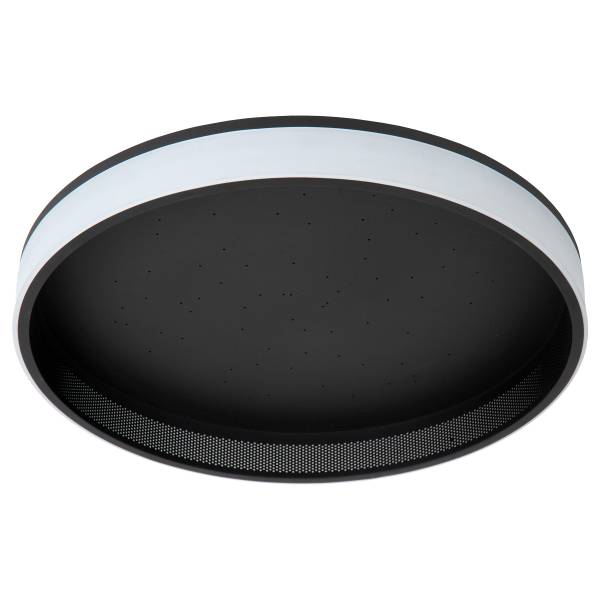 LED Deckenleuchte Estreja - Stahl - Schwarz