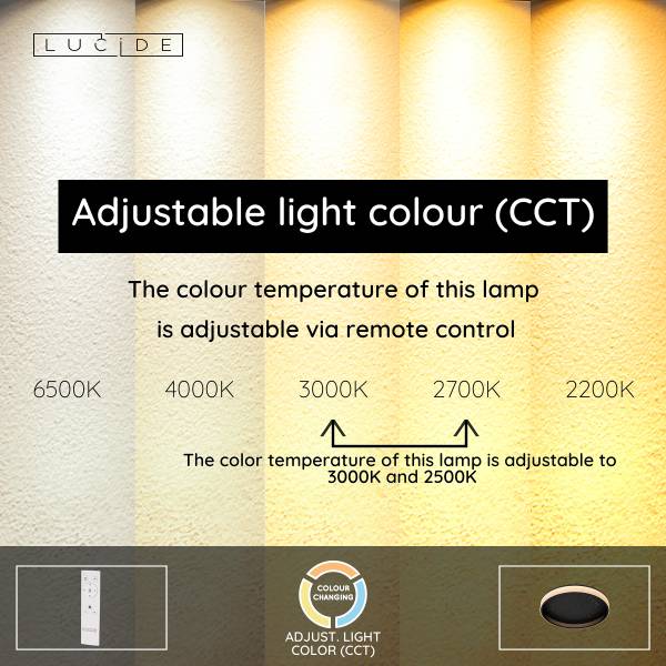 LED Deckenleuchte Estreja - Stahl - Schwarz