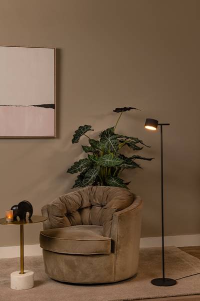 LED Stehleuchte Lavale - Eisen - Schwarz