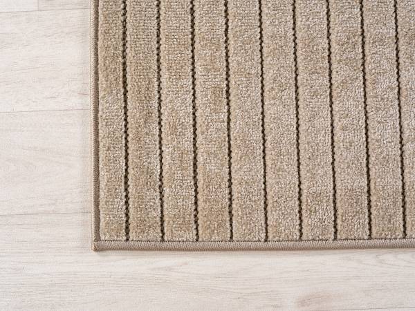 Kurzflorteppich Nova 1201 - Polypropylen - Beige - 80 x 150 cm