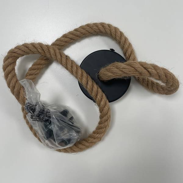 Pendelleuchte Coen - Rattan - 1-flammig