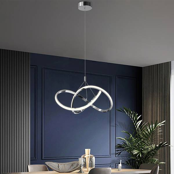 Pendelleuchte Loop - PVC / Eisen - 1-flammig