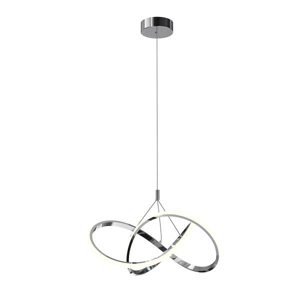 Pendelleuchte Loop - PVC / Eisen - 1-flammig