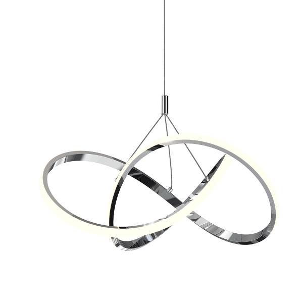 Pendelleuchte Loop - PVC / Eisen - 1-flammig
