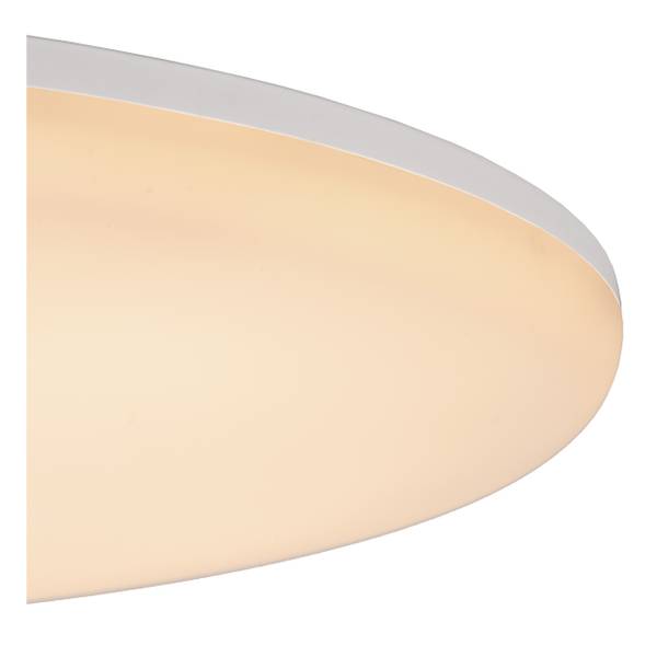 Badleuchte Olson - Kunstharz - Transparent - Durchmesser: 29 cm