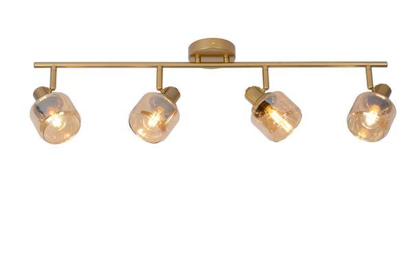 Deckenleuchte Bjorn Typ C - Eisen / Glas - Gold