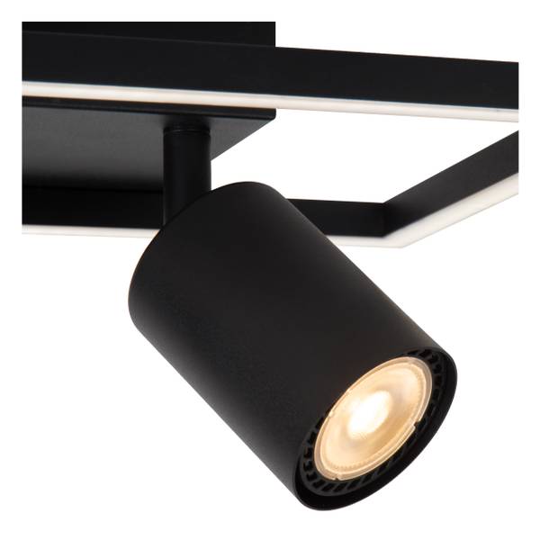 Deckenleuchte Arianne Typ A - Aluminium - Schwarz