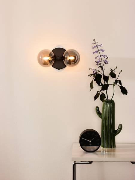 Wandleuchte Tycho - Stahl - Gold