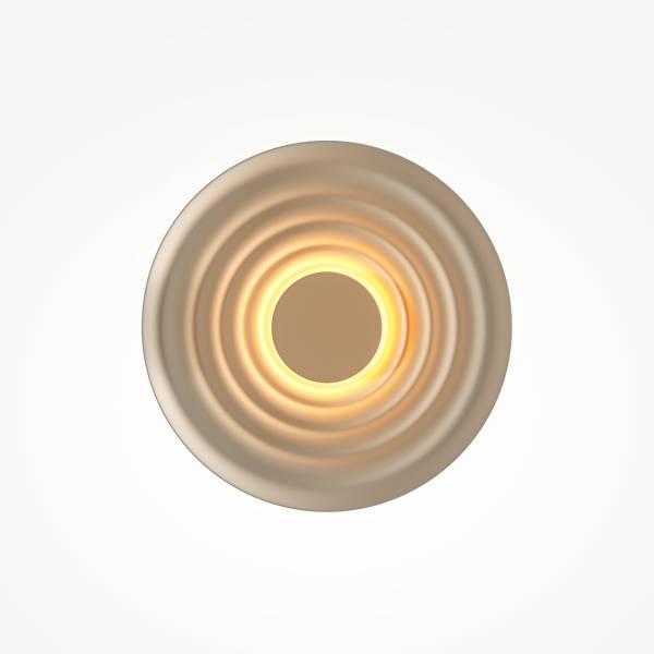 LED-Wandleuchte Nami - Aluminium - 1-flammig - Beige
