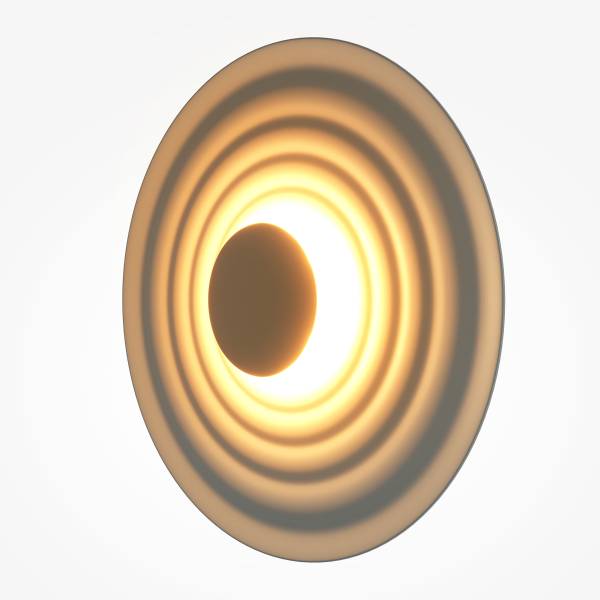 LED-Wandleuchte Nami - Aluminium - 1-flammig - Beige