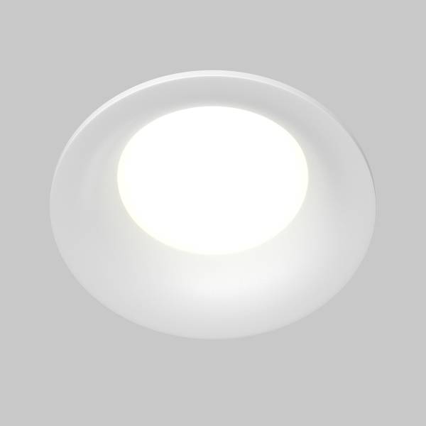 Einbauleuchte Slim Typ B - Aluminium - 1-flammig - Weiß