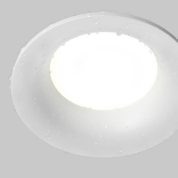 Einbauleuchte Slim Typ B - Aluminium - 1-flammig - Weiß