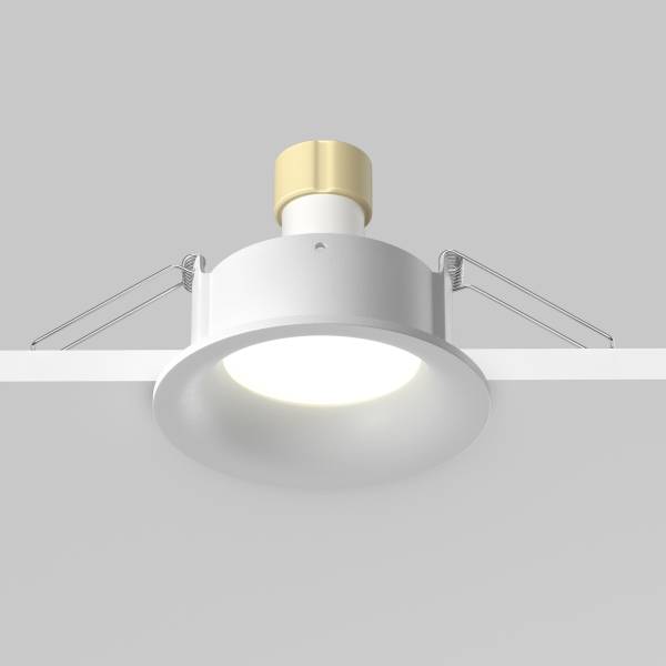 Einbauleuchte Slim Typ B - Aluminium - 1-flammig - Weiß