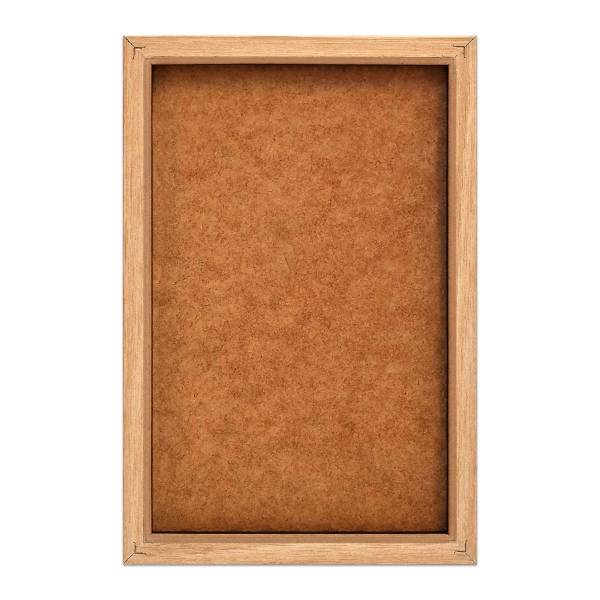 Kunstdruck Ginkgo Blatt - MDF - Grün / Beige