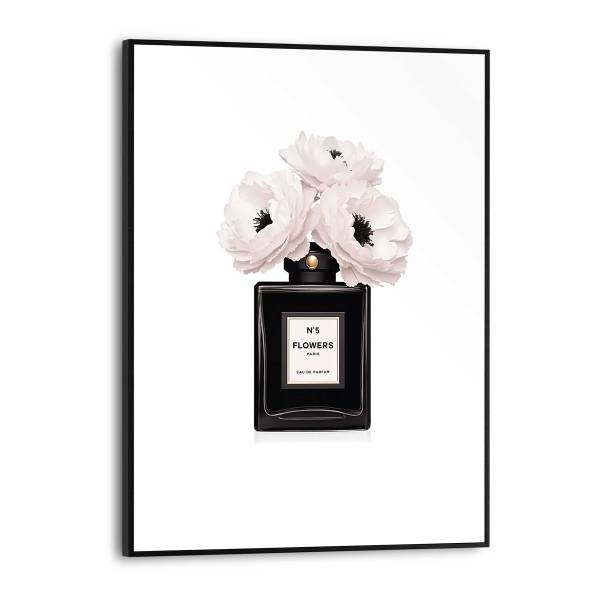 Kunstdruck Beauty Bottle - MDF - Schwarz / Weiß