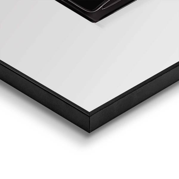 Kunstdruck Beauty Bottle - MDF - Schwarz / Weiß
