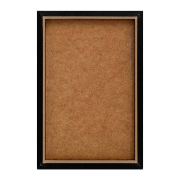 Kunstdruck Let´s get Naked - MDF - Schwarz / Weiß