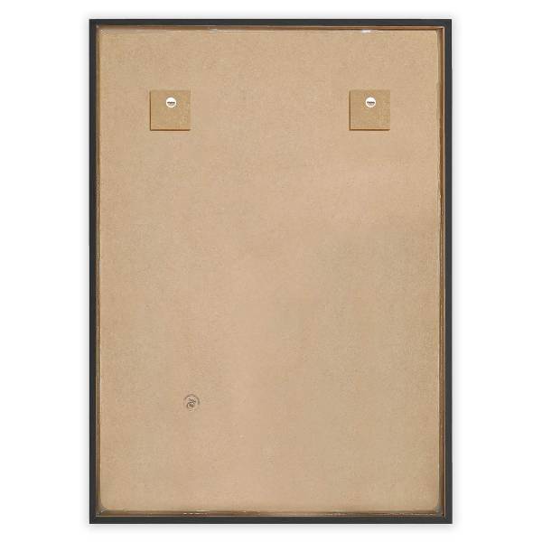 Holzbild Terrace - MDF - Weiß