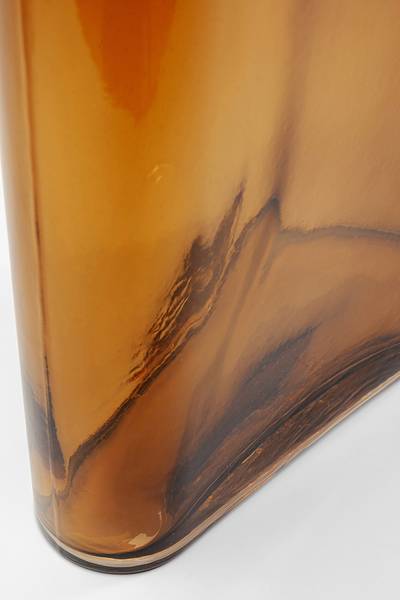 Vase Grazioso - Farbglas - Braun - Höhe: 32 cm
