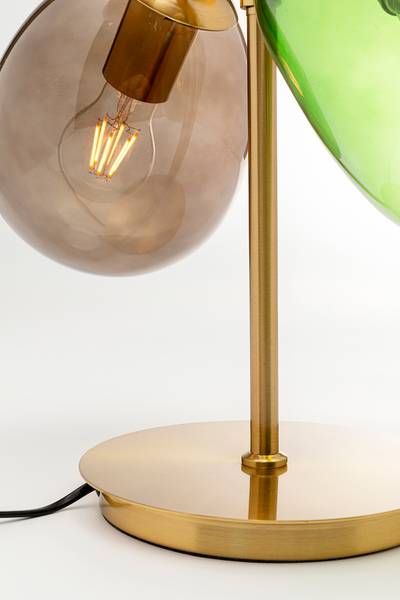 Tischleuchte Balloon Dance - Stahl / Farbglas - Multicolor