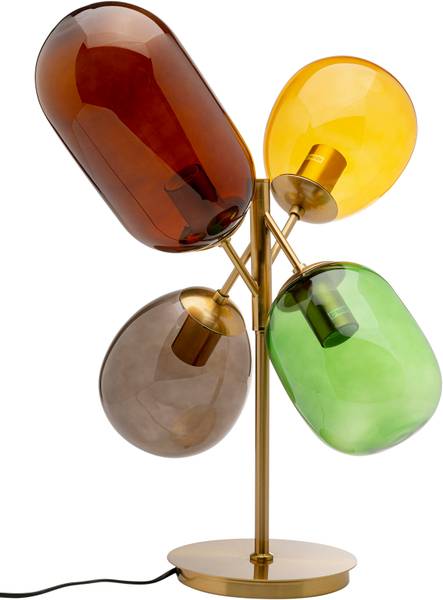 Tischleuchte Balloon Dance - Stahl / Farbglas - Multicolor