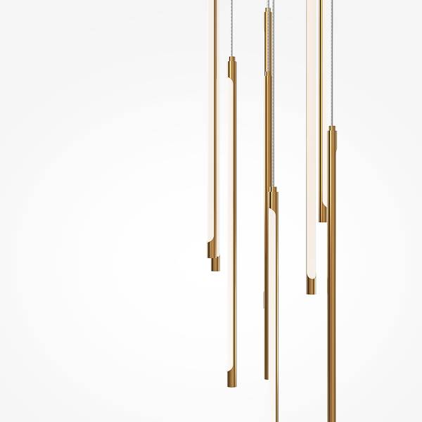 LED-Pendelleuchte Light Stick - Kunststoff / Aluminium - 1-flammig