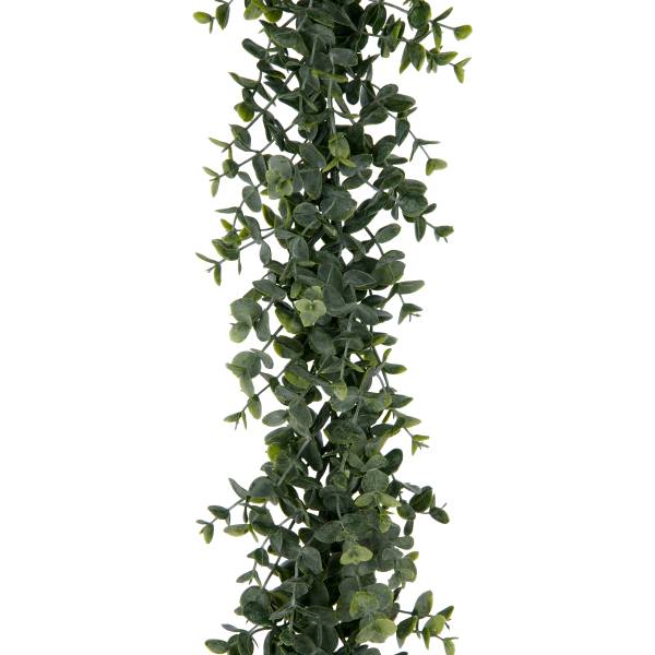 Kunstpflanze Eukalyptus Girlande - Polyethylen - Grün
