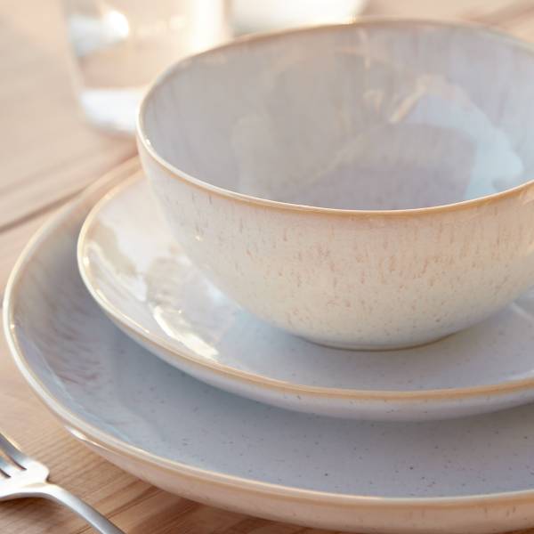 Tafelservice Eivissa 3-teilig Typ A - Keramik - Beige