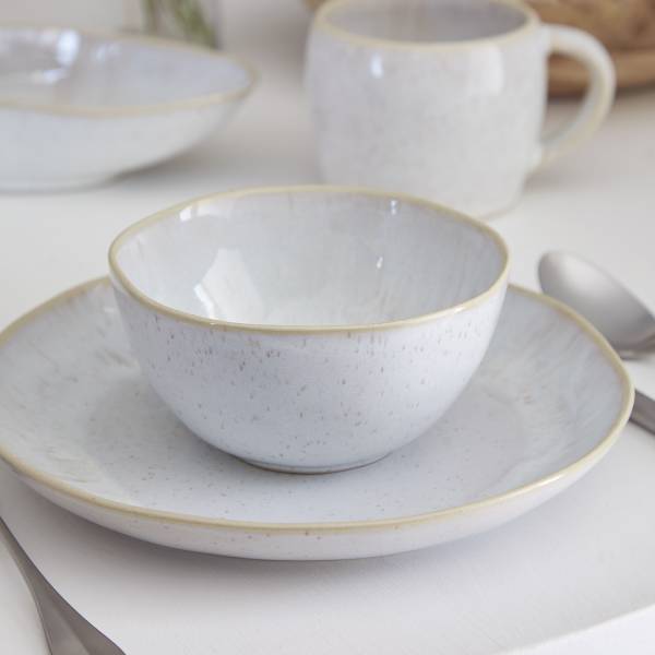 Tafelservice Eivissa 12-teilig Typ B - Keramik - Beige